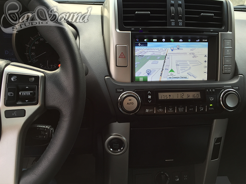 GPS в Toyota Land Cruiser