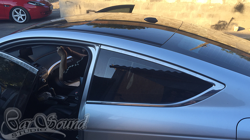 HONDA Accord Coupe - Эффект панорамной крыши